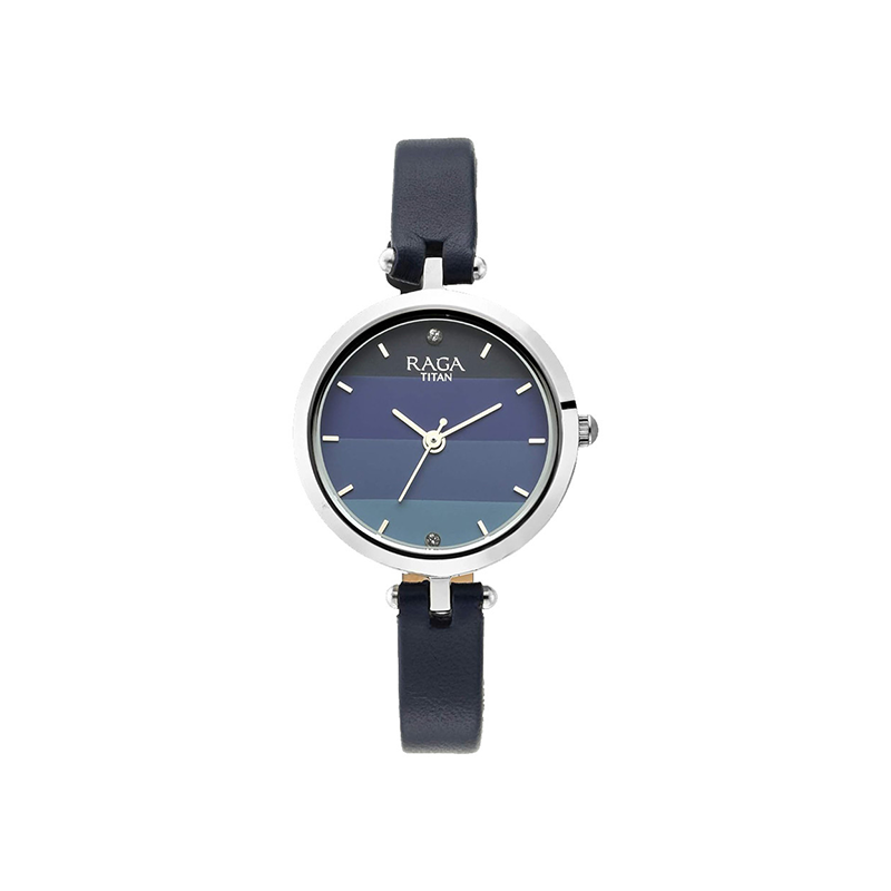 Titan Raga Viva 2606SL02 Analog Leather Strap Women’s Watch