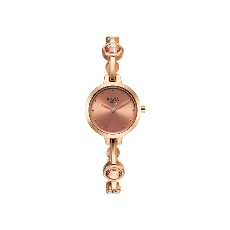 Titan Raga Viva Quartz 2576WM02 Analog Metal Strap Women's Watch