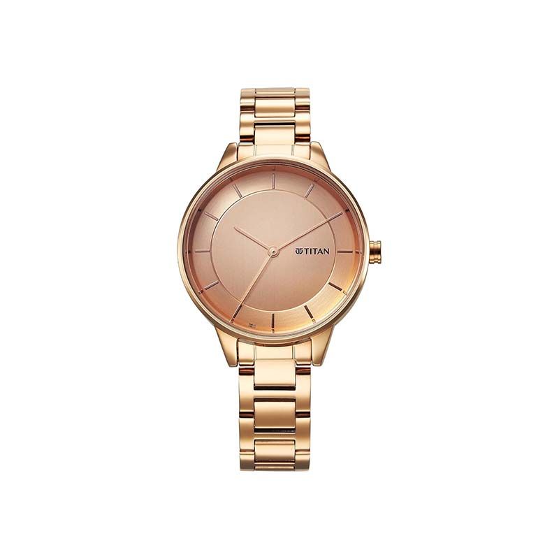 Titan Razzle Dazzle Quartz 2648WM06 Analog Stainless Steel Strap Women's Watch