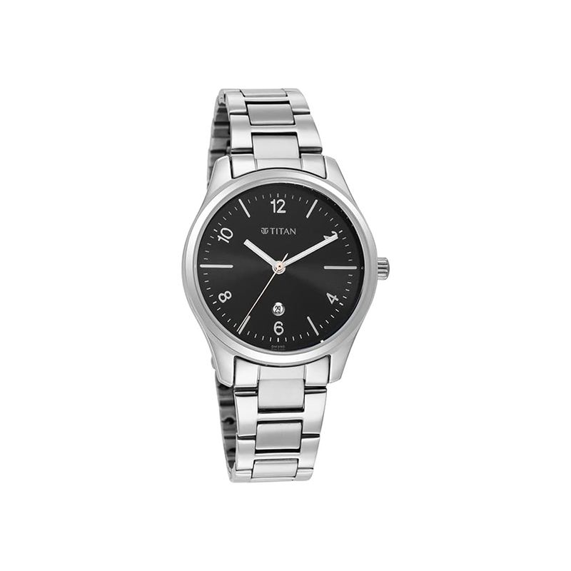 Titan Trendsetters 2639SM08 Analog Stainless Steel Strap Men’s Watch