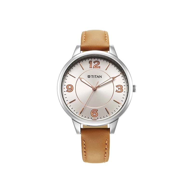 Titan Urban Quartz 2617SL07 Analog Leather Strap Women’s Watch