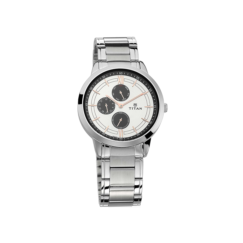 Titan Workwear 1769SM02 Stainless Steel Men's Watch