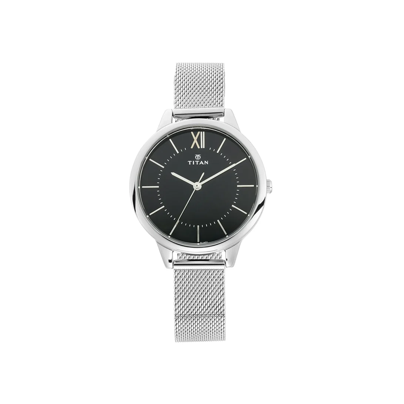 Titan Workwear 2617SM01 Quartz Analog Stainless Steel Strap Women's Watch