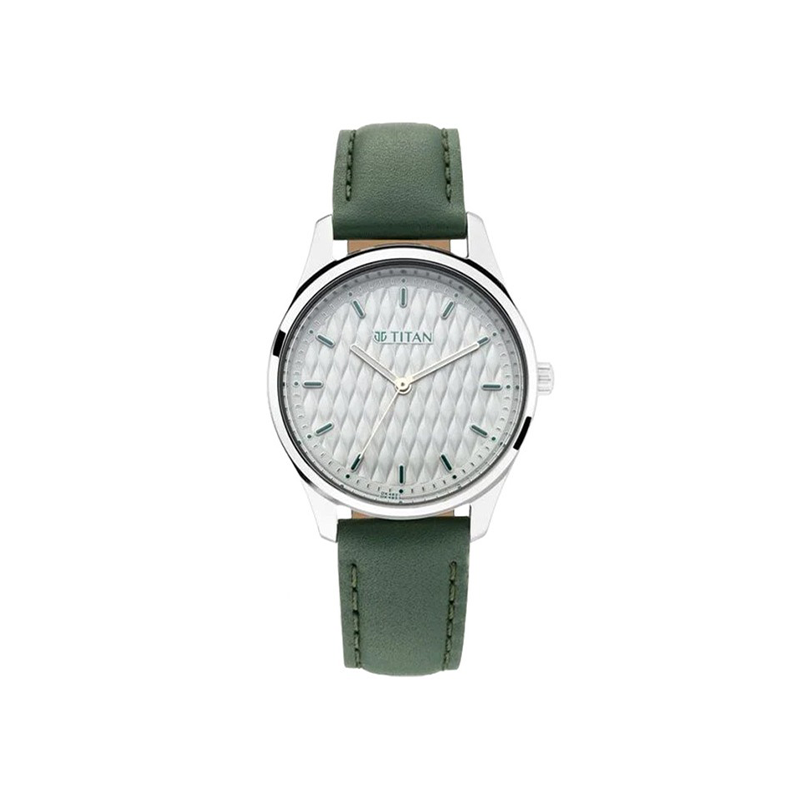 Titan Workwear 2639SL04 Analog Leather Strap Women’s Watch