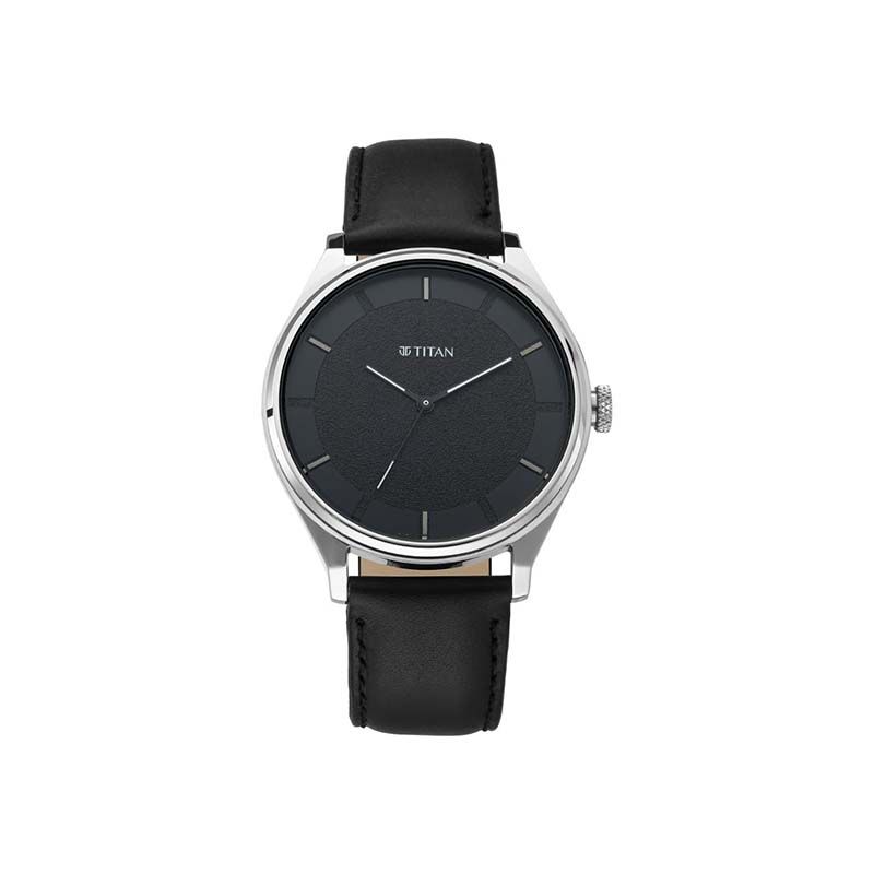 Titan Workwear Quartz 1802SL11 Analog Leather Strap Watch Men’s Watch