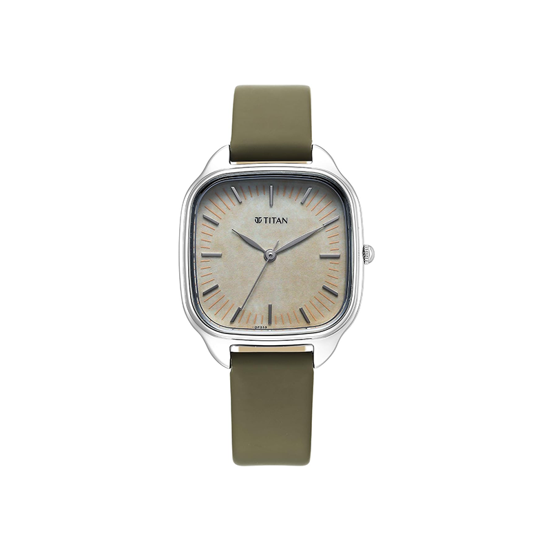 Titan Workwear Quartz 2733SL01 Analog Leather Strap Women's Watch