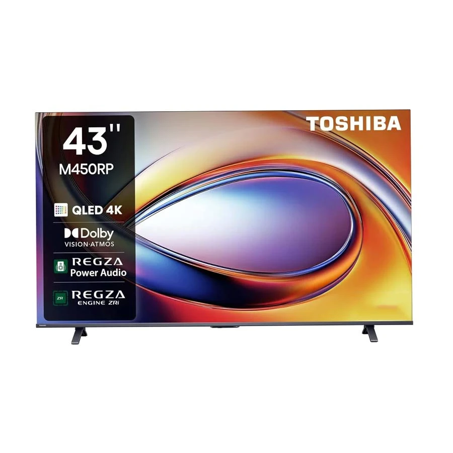 Toshiba 43M450RP 43 Inch 4K UHD QLED Smart TV (Official)