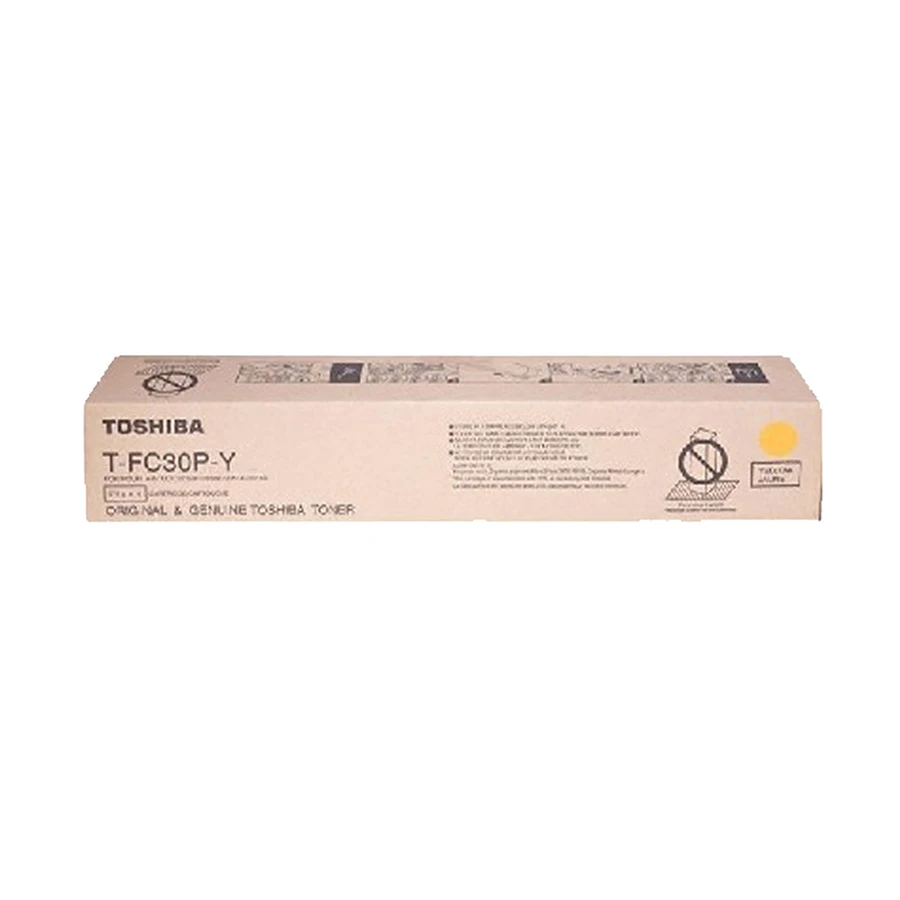 Toshiba T-FC30P-Y Original Toner for Toshiba Photocopier (Only for P series Copier)