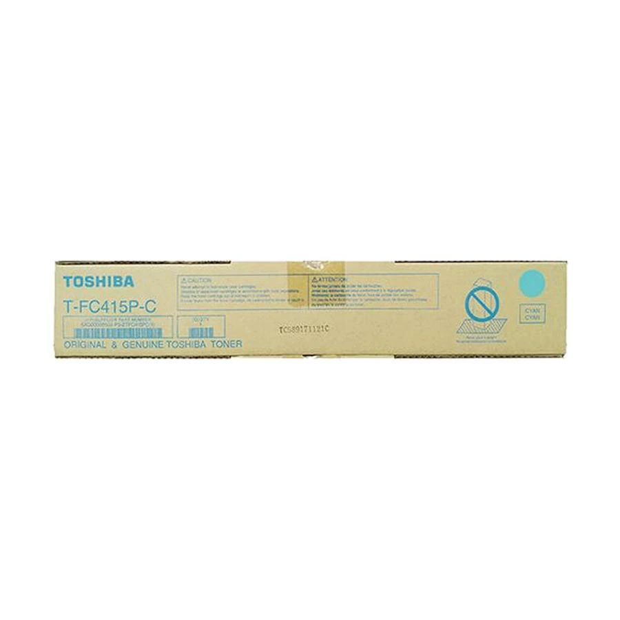 Toshiba T-FC415P-C Cyan Original Toner for Toshiba Photocopier (Only for P series Copier)