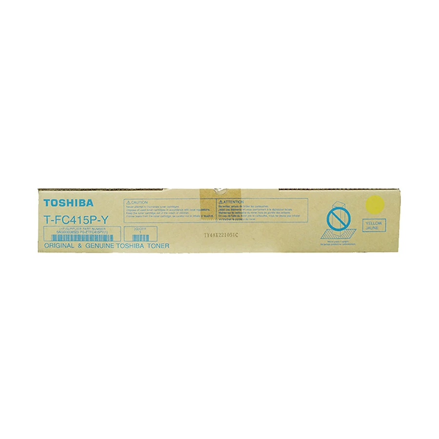 Toshiba T-FC415P-Y Original Toner for Toshiba Photocopier (Only for P series Copier)