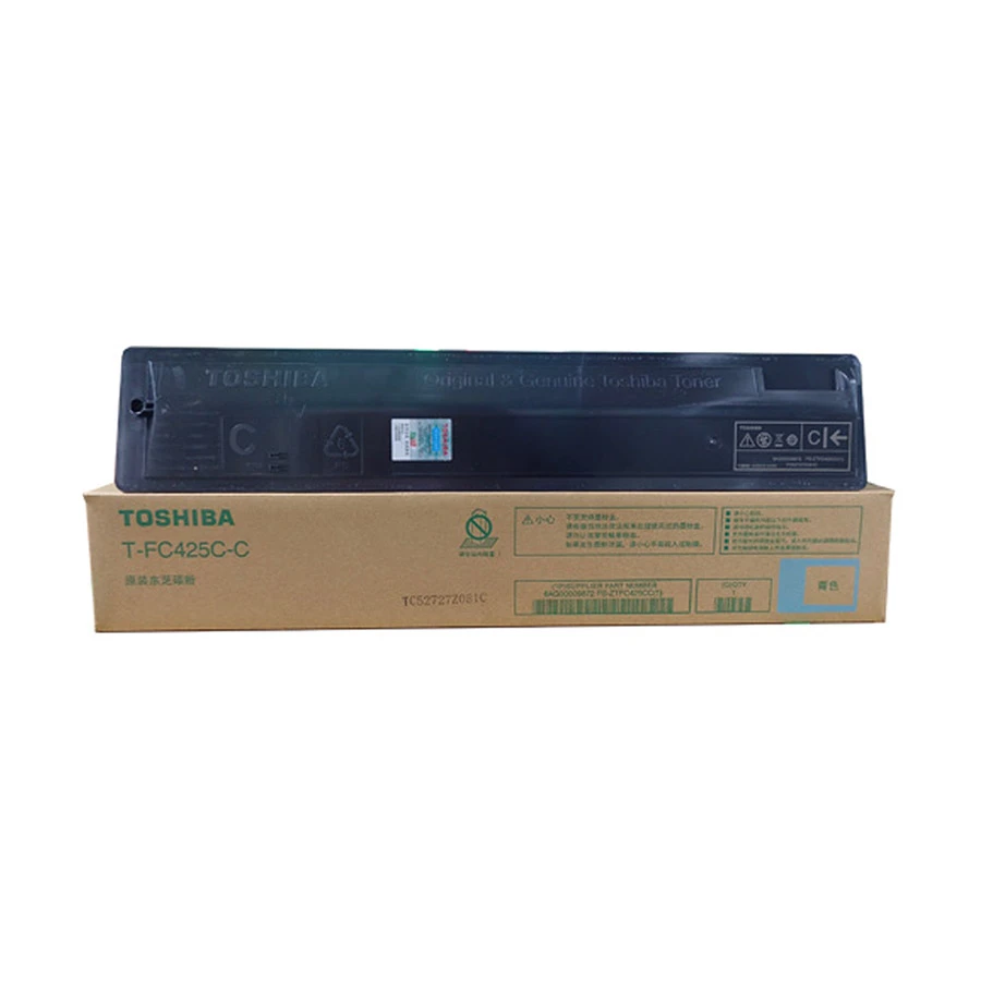 Toshiba T-FC425C-C Cyan Original Toner (Only for C series Copier)