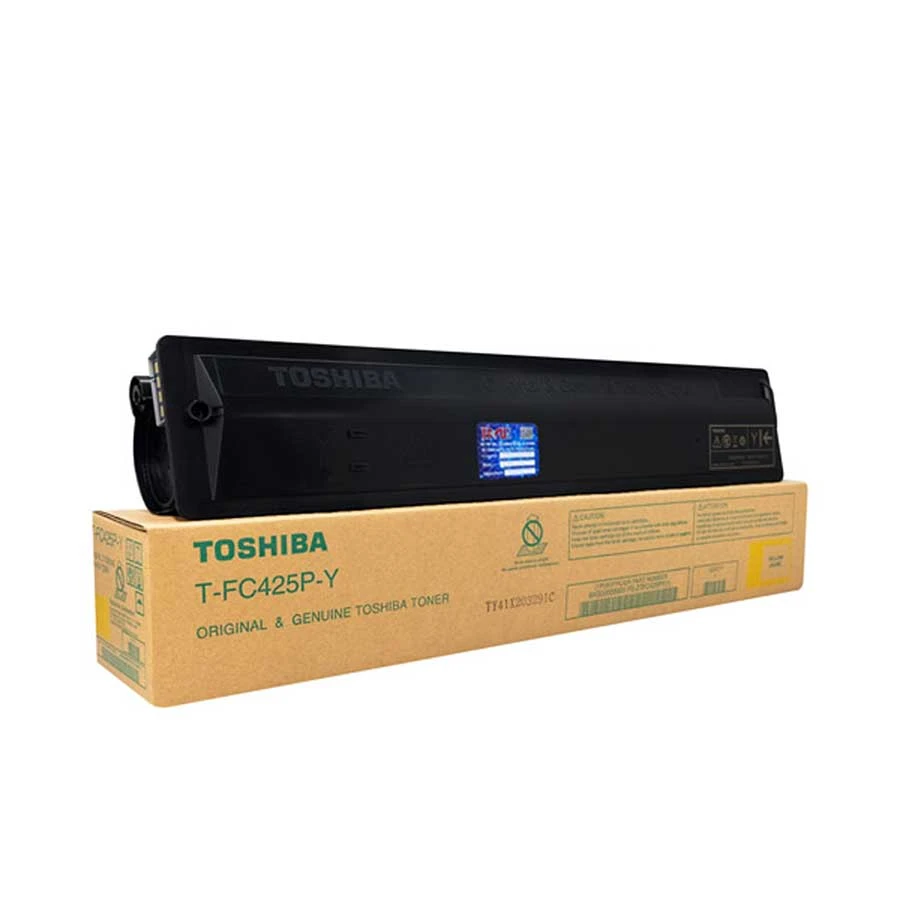 Toshiba T-FC425P-Y Original Toner for Toshiba Photocopier (Only for P series Copier)