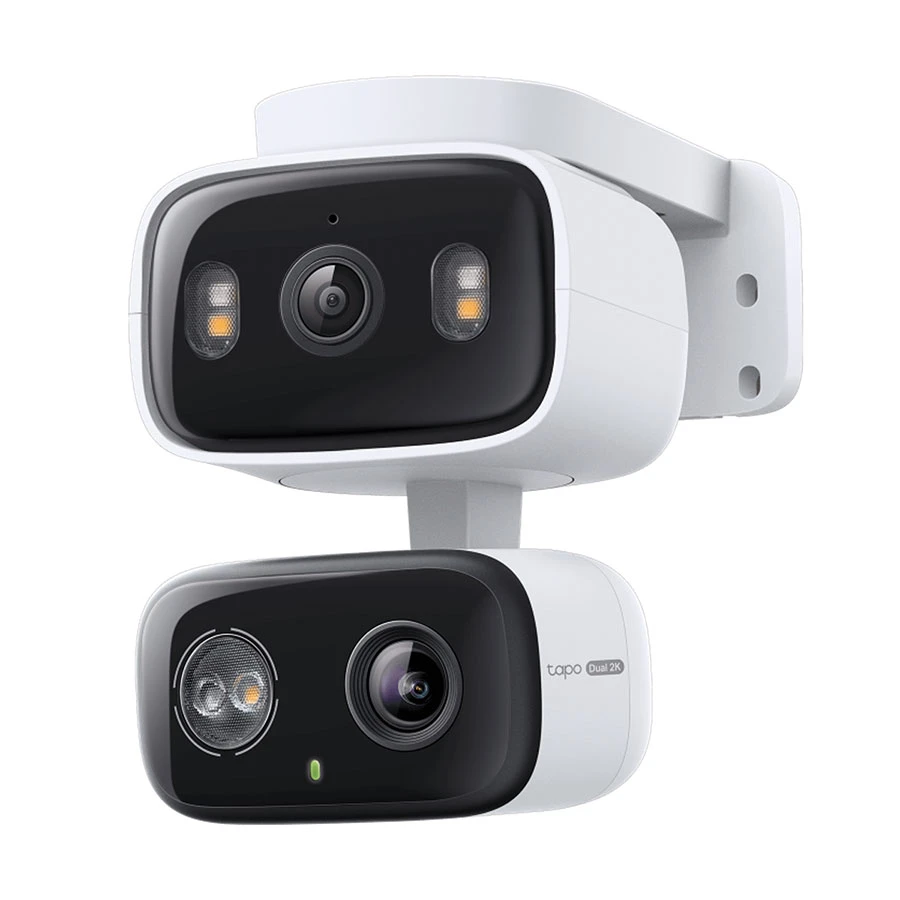 TP-Link Tapo C246D Indoor/Outdoor Dual Lens Pan/Tilt Home Security Wi-Fi Bullet IP Camera