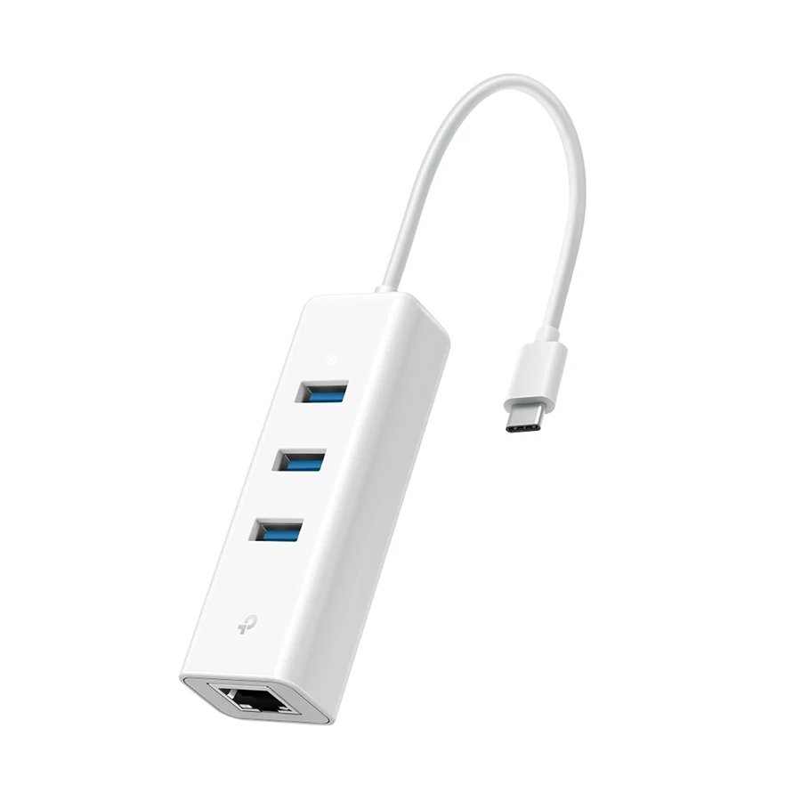 TP-Link UE330C-V1 Type-C Male to Tri USB & Lan Female Multi-Interface HUB #UE330C-V1
