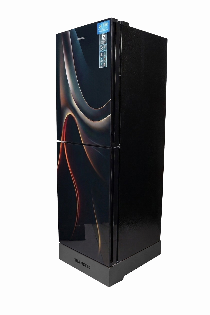 Transtec DC 257L GD Fairy Mist refrigerator, angled view