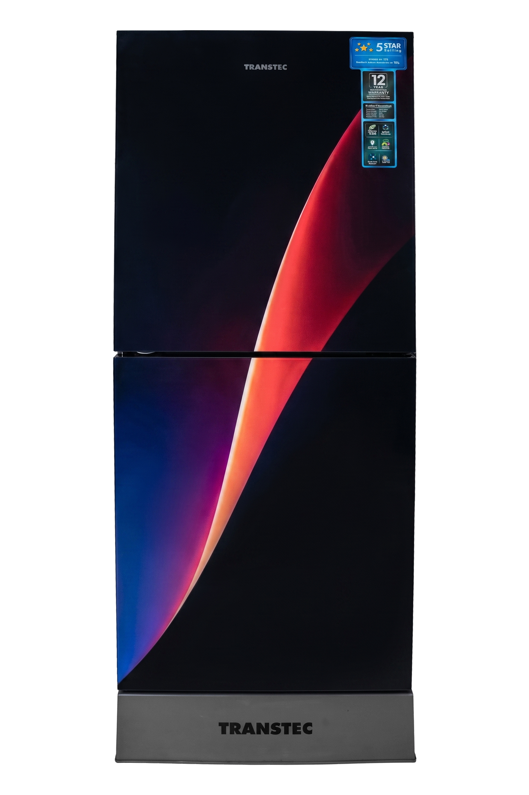 Transtec DC236L GD Crimson Arc refrigerator, front view