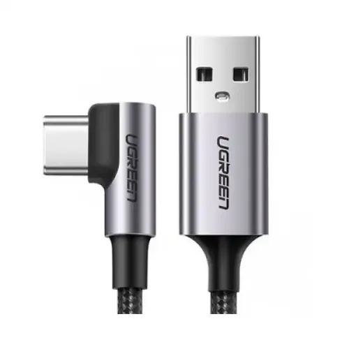 Ugreen US284 Right Angle 90° TypeA 2.0 To Type-C 2M Cable #50942