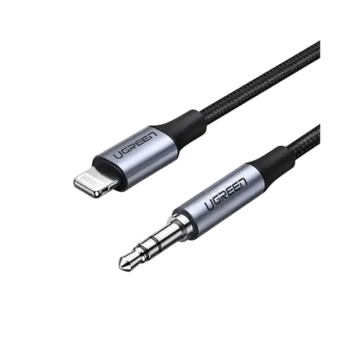 Ugreen US315 1 Meter Lightning to 3.5mm Aux Audio Cable #70509