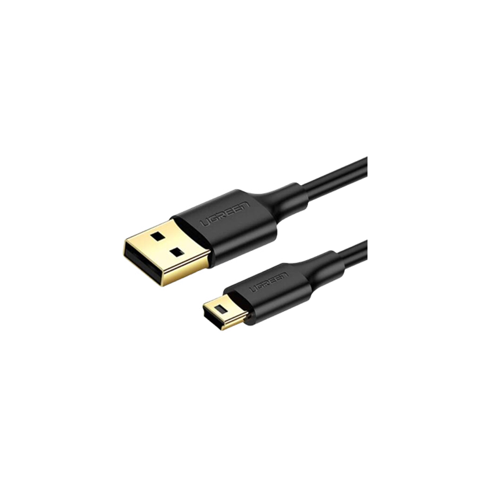 Ugreen USB 2.0 A Male to Mini 5 Pin Male Cable 1m (US132 1m)