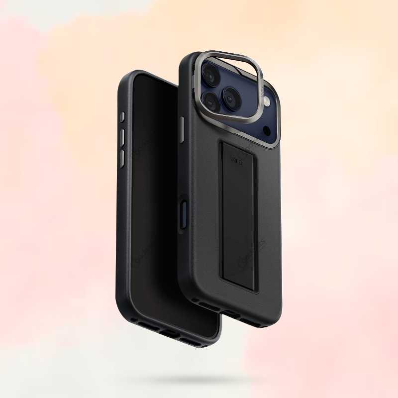 UNIQ Heldro Pro FlexGrip Mag Leatherette Case for iPhone 17 Series