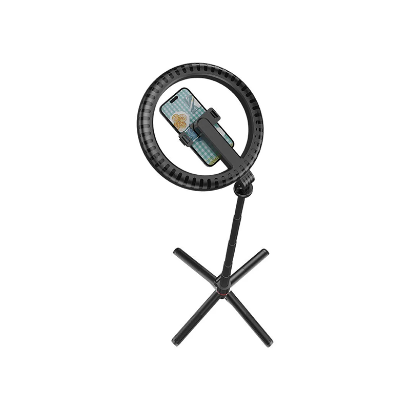 USAMS ZB323 Live Stream Stand with Fill Light - official view 2