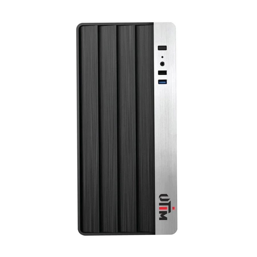 UTim XPS 11 Mid Tower & Silver Micro-ATX Desktop Case with Standard PSU