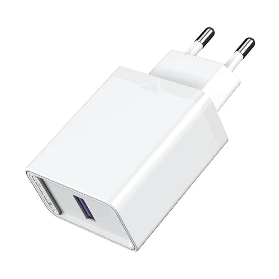 Vention FACW0-EU 1-Port USB 22.5W Charger / Charging Adapter #FACW0-EU (2 Pin, EU)
