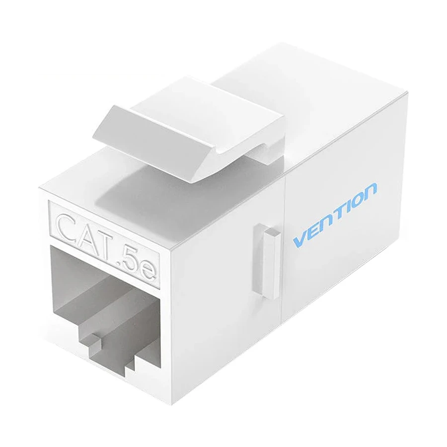Vention VDD-B11-W Cat 5E UTP Keystone Jack Coupler #VDD-B11-W (10 Pcs)