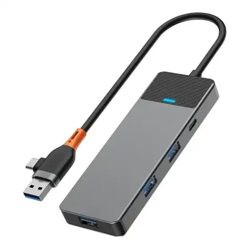 WiWU A431C Linker 4 in 1 USB Hub