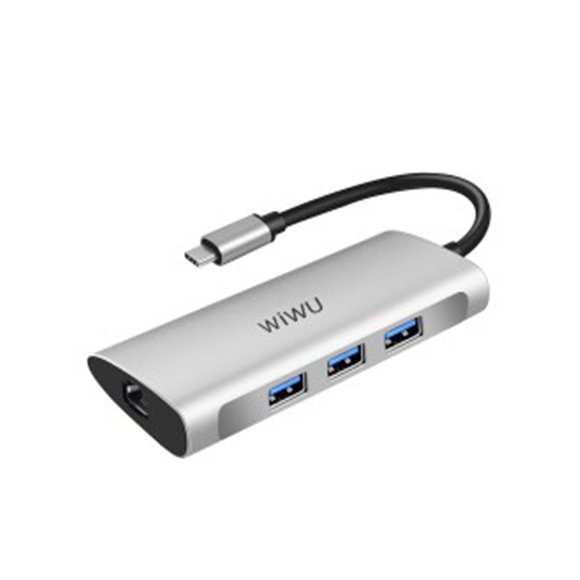 WiWU Alpha A631STR 6-in-1 USB-C Hub - official view 2