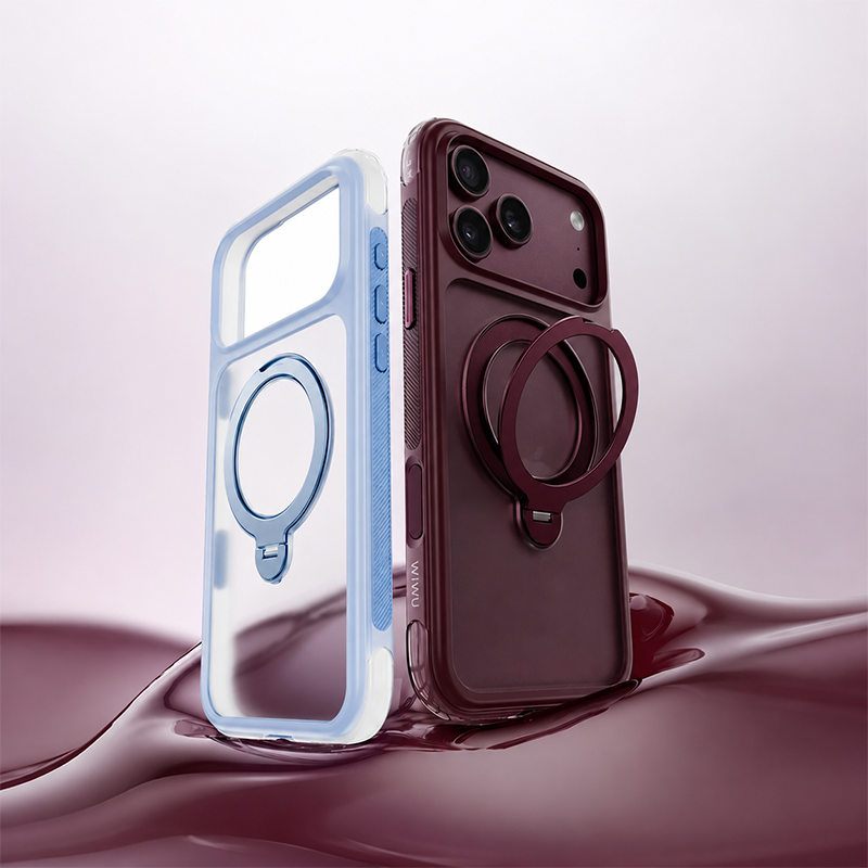 WiWU AS-202 AeroShield Pro MagStand Case for iPhone