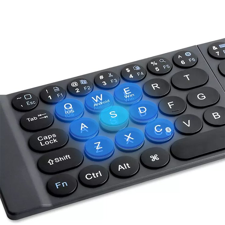 WiWU Fold Mini Wireless Keyboard - official view 2