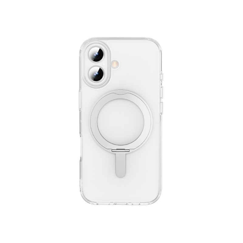 Wiwu Ishield Ultra Clear Magsafe Stand Case for iPhone 17 Series - official view 4