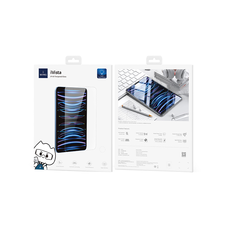 WiWu iVista GQ-003 Super Hardness Glass for iPad - official view 2