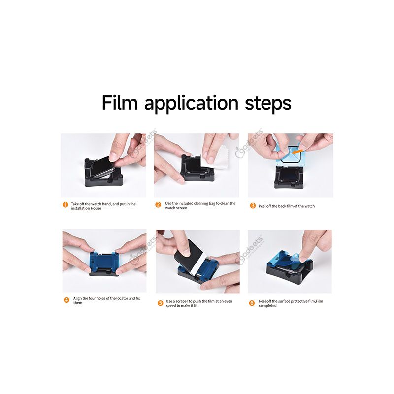 WiWU JD-107 Easy install Watch Screen Protector for iWatch - official view 4