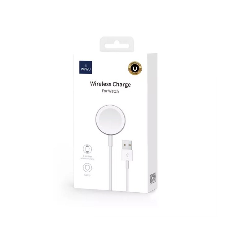 WiWU M7 Wireless Magnetic Charger for Smart Watch 2.5W - official view 3
