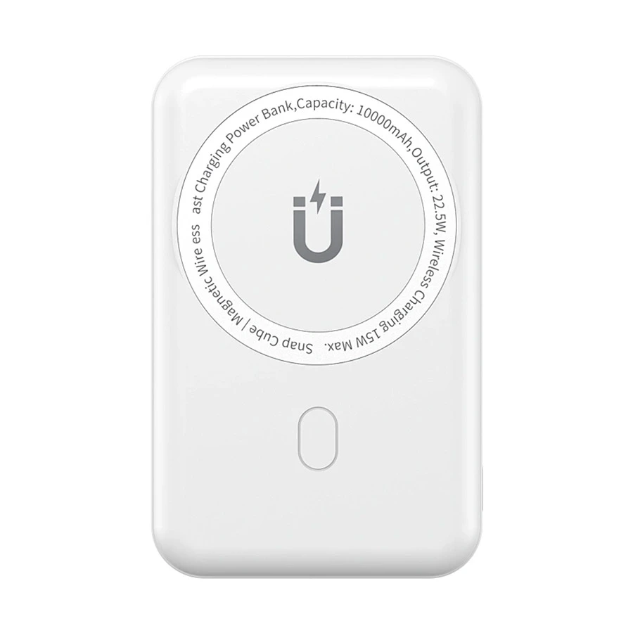 WiWU Snap Cube 10000mAh 22.5W MagSafe Qi Wireless Power Bank #SC10000