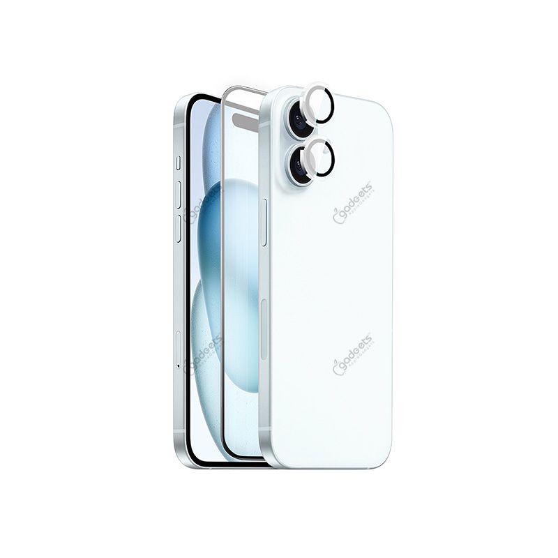 WiWU WI-IP002 2 in 1 Combo Duo Screen + Lens Tempered Glass Set for iPhone 16 Series - official view 3