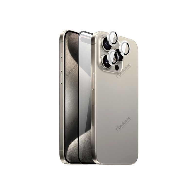 WiWU WI-IP002 2 in 1 Combo Duo Screen + Lens Tempered Glass Set for iPhone 16 Series - official view 2