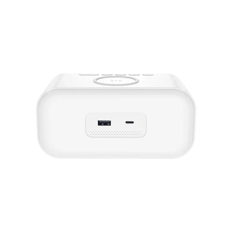 WiWU Wi-W015 Digital Clock with Wireless Charger and Light - 15W - official view 4