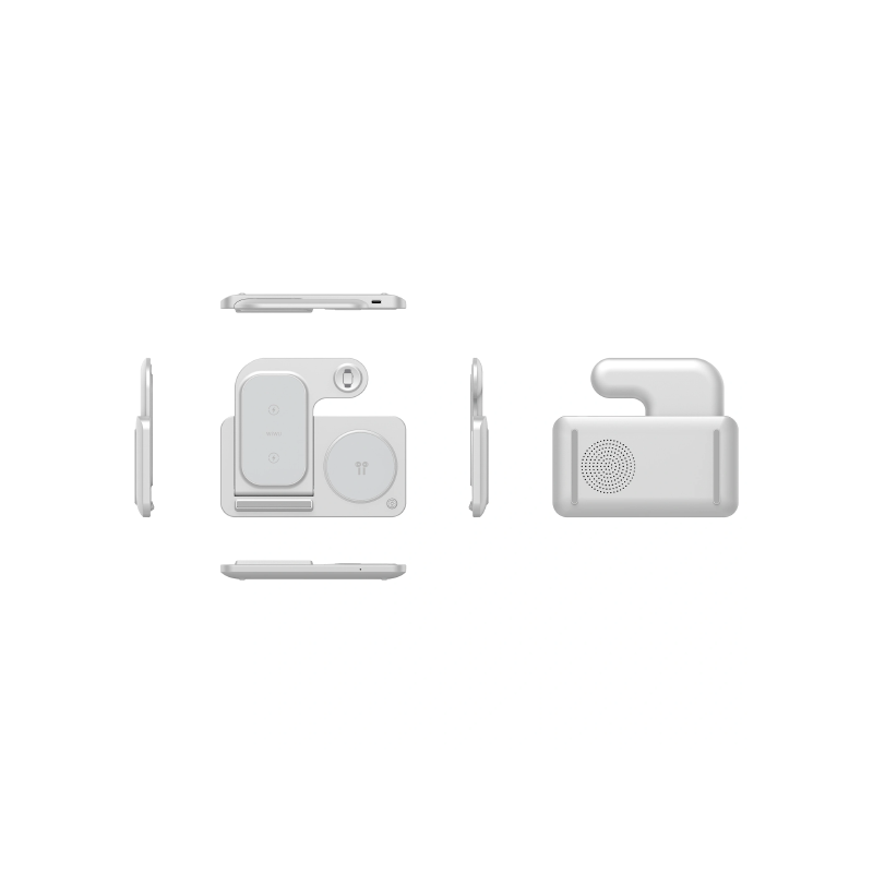 WIWU Wi-W020 3 in 1 Foldable Wireless Charger - official view 4