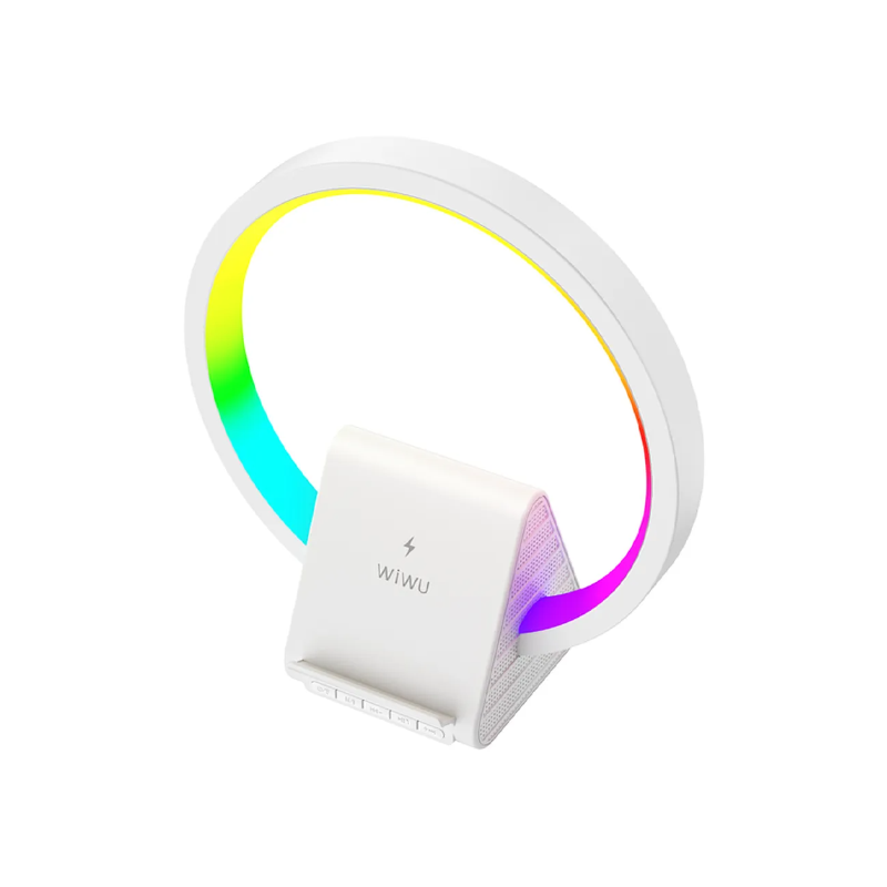WiWU Wi-W021 2 in 1 Wireless Charger Speaker - official view 4