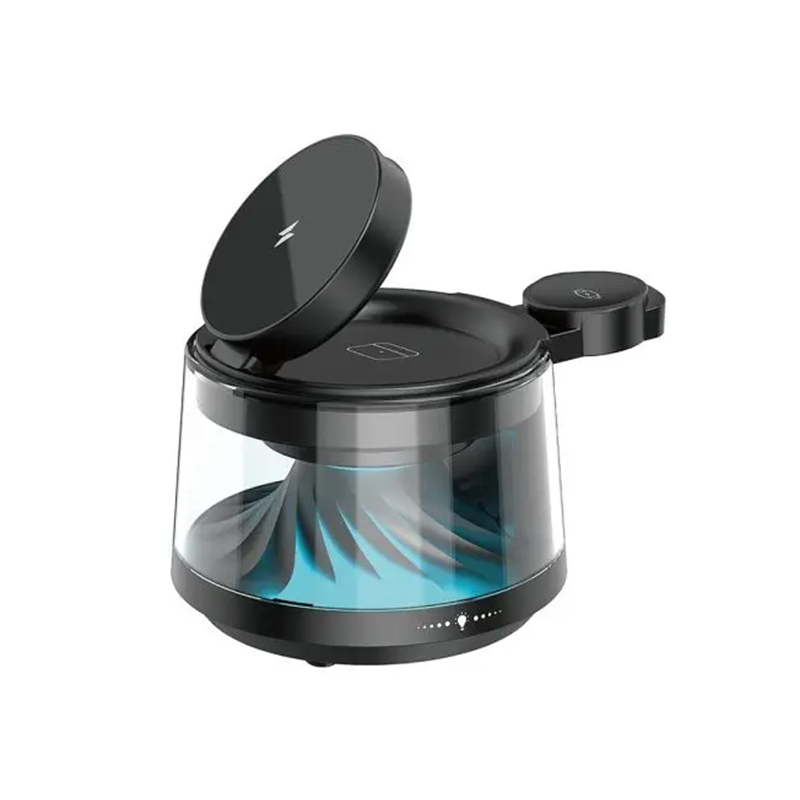 WiWU Wi-W039 Flow 5 in 1 Wireless Charger Speaker - official view 3