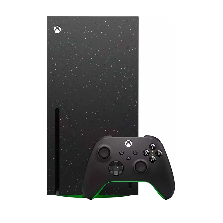 Xbox Microsoft Xbox Series X 2TB Galaxy Gaming Console with 1x Wireless Controller (Digital and ODD)