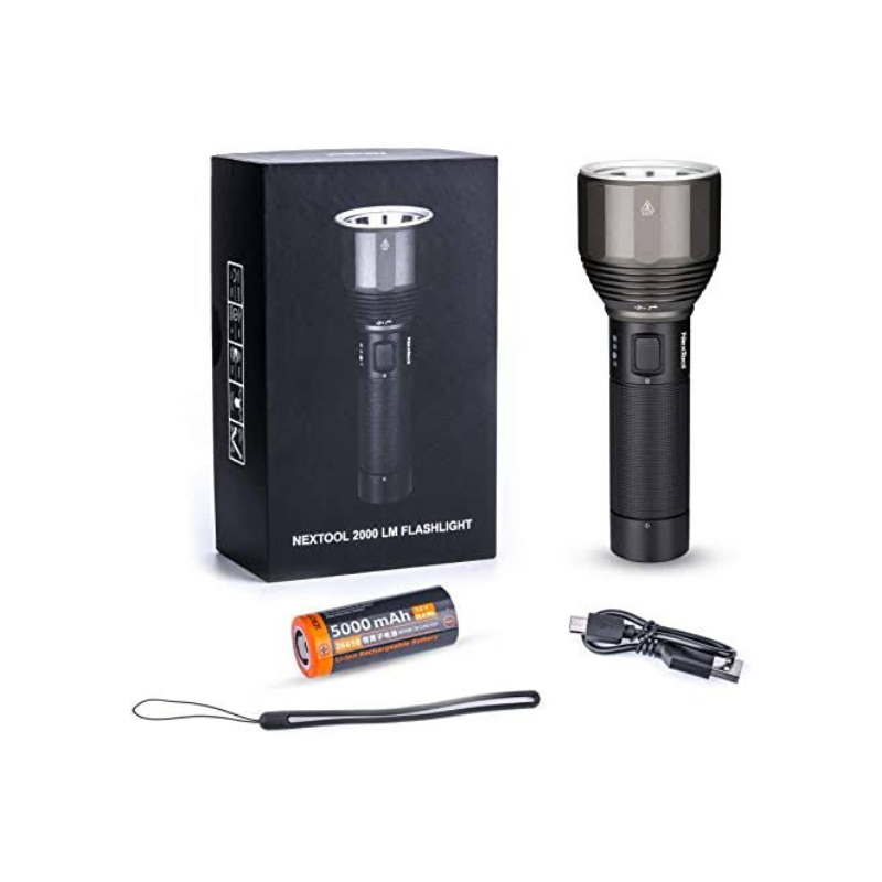 Xiaomi Nextool 2000LM Rechargeable Flashlight - official view 2