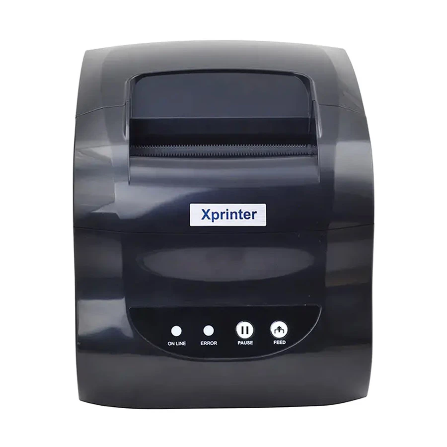 Xprinter XP-365B Portable Direct Thermal POS & Label Printer (3inch/76mm,USB & Bluetooth)