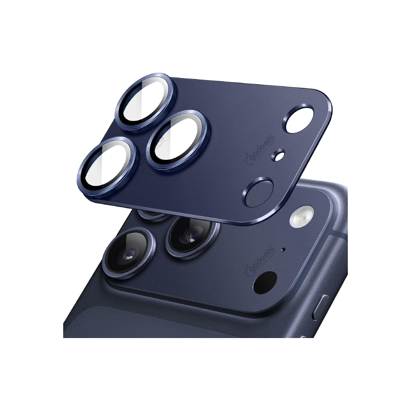 Xundd Aluminum Alloy frame Lens Protector for iPhone 17 Series - official view 3
