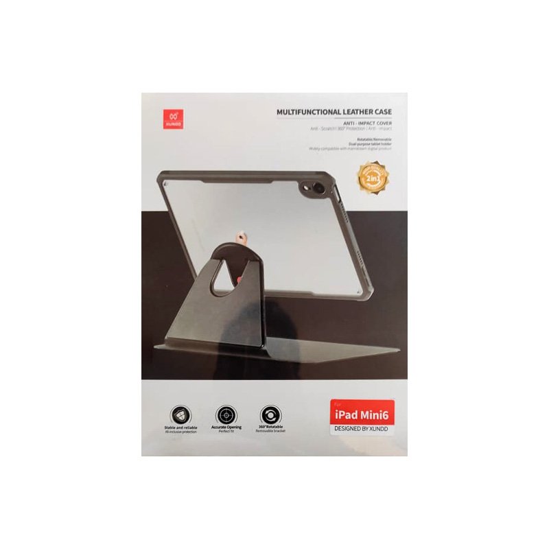 Xundd Multifunctional Leather Case for iPad - official view 4