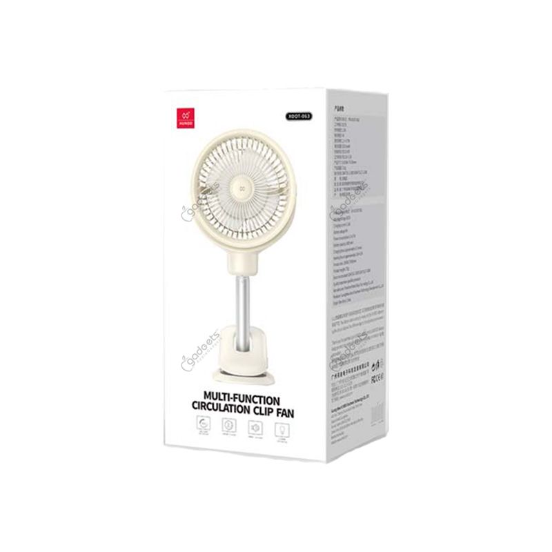 XUNDD XDOT-063 Multi-Functional Clip Fan - 6000mAh - official view 3