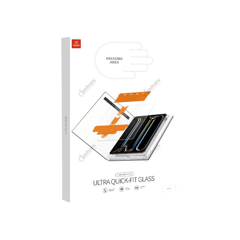 Xundd XDTG-001 Ultra Quick-Fit Screen Protector for iPad - official view 2